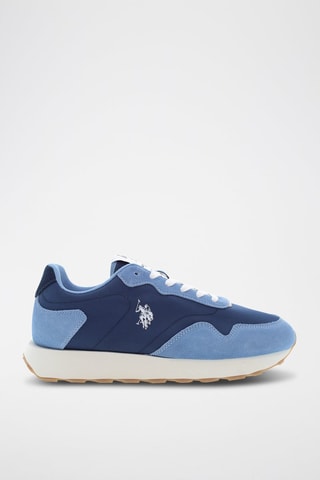 Zapatillas Alexis - US Polo - Blanco y marrón