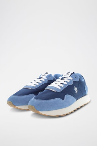 Zapatillas Alexis - US Polo - Blanco y marrón