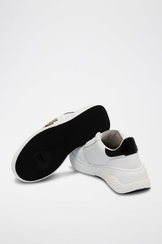 Zapatillas de piel - Moschino - Blanco
