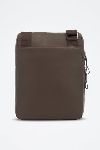 Bolso de piel - Piquadro - Marrón