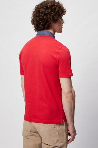 Polo - Harmont & Blaine - Blanco, rojo y azul