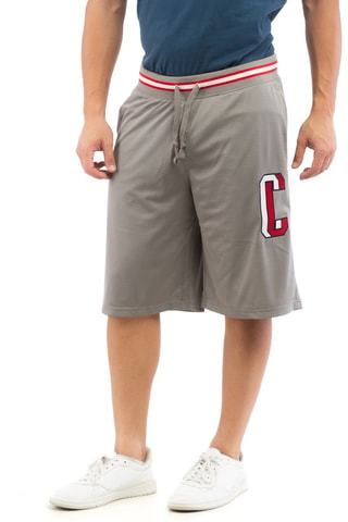 Bermudas - Rojo y gris