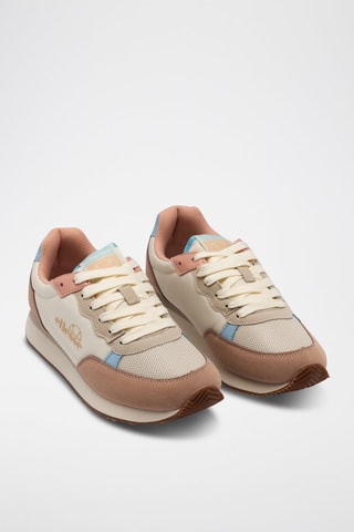 Zapatillas Martie - Ellesse - Beige y rosa