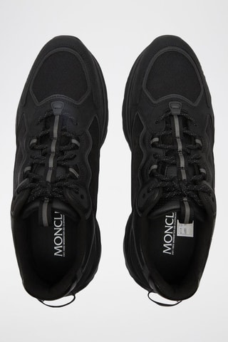 Zapatillas de piel Lite - Moncler - Negro