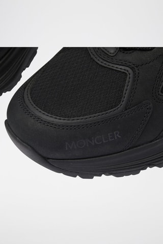 Zapatillas de piel Lite - Moncler - Negro