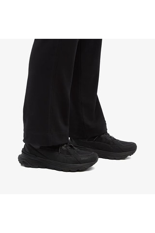 Zapatillas de piel Lite - Moncler - Negro