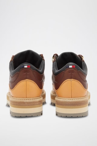 Derbies de piel Moncler Genius x Palm Angels - Moncler - Negro, beige y marrón
