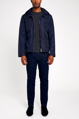 Chaqueta con capucha - ADD - Azul