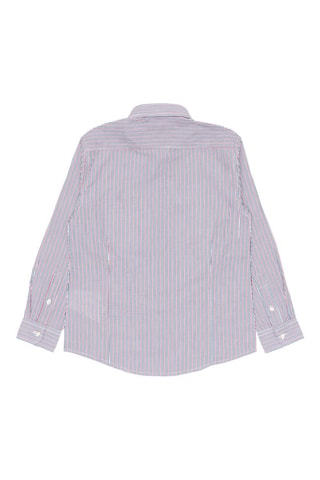 Camisa - US Polo - Blanco, rojo y azul