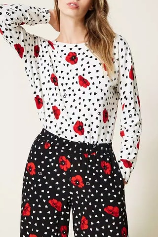Blusa - Twinset - Blanco