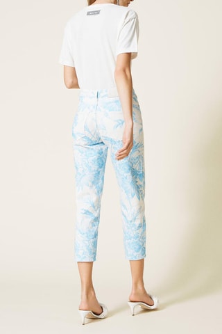 Pantalón pirata - Twinset - Azul