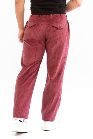 Pantalón de pana - Incotex - Rojo