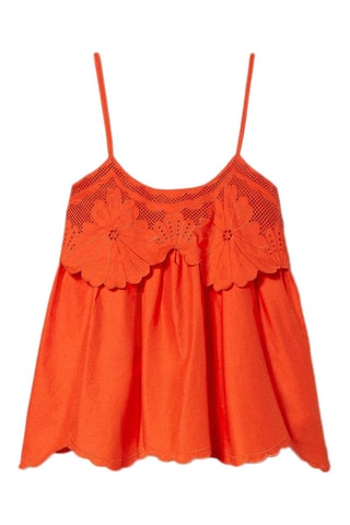 Top - Twinset - Naranja
