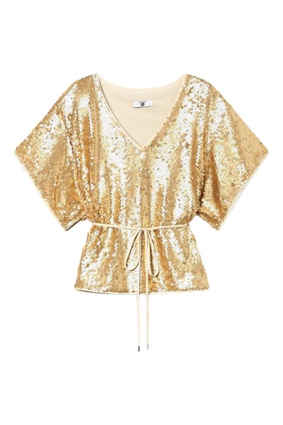 Blusa - Twinset - Dorado