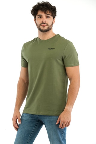 Camiseta slim fit - Verde