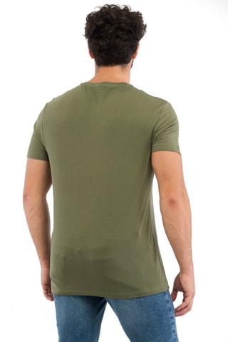 Camiseta slim fit - Verde