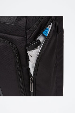 Mochila - Piquadro - Negro, plateado y gris