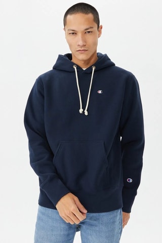 Sudadera con capucha - Champion - Blanco y azul
