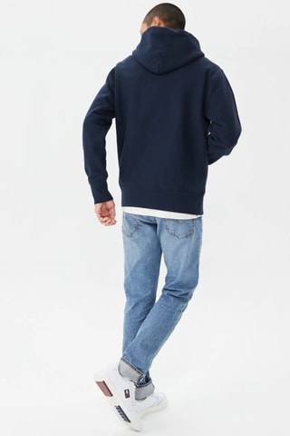 Sudadera con capucha - Champion - Blanco y azul