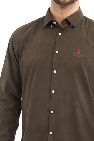 Camisa - Beverly Hills - Rojo y marrón