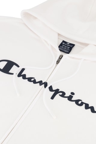 Sudadera con capucha - Champion - Blanco, negro y rojo