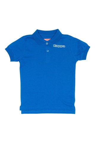 Polo  - Blanco y azul