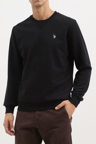 Sudadera - US Polo - Negro