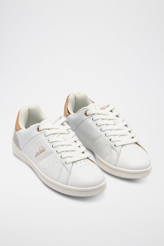 Zapatillas - Ellesse - Blanco, beige y dorado
