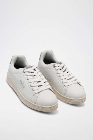 Zapatillas - Ellesse - Blanco y plateado