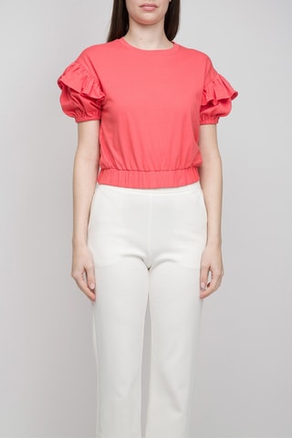 Top - Twinset - Coral