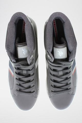 Zapatillas altas Marc - US Polo - Rojo, azul y gris