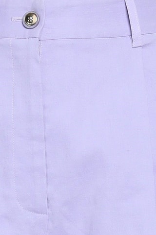 Short de lino - Pinko - Violeta