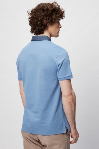 Polo - Harmont & Blaine - Blanco y azul
