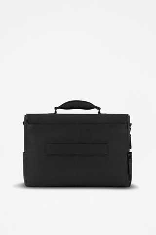 Maletín de piel - Piquadro - Negro