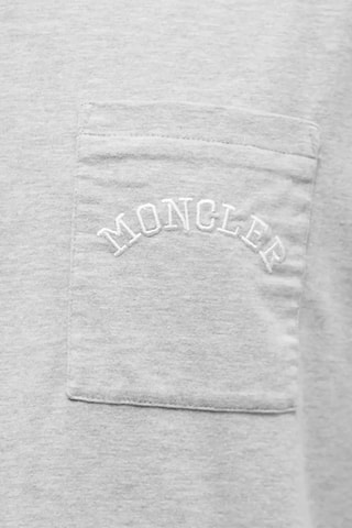 Camiseta Pocket - Moncler - Gris