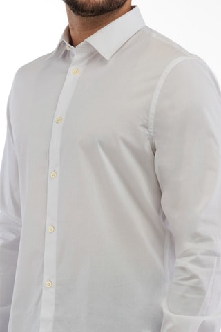 Camisa slim fit  - Blanco