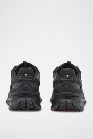 Zapatillas altas de piel Trailgrip GTX Low Top - Moncler - Negro y rojo