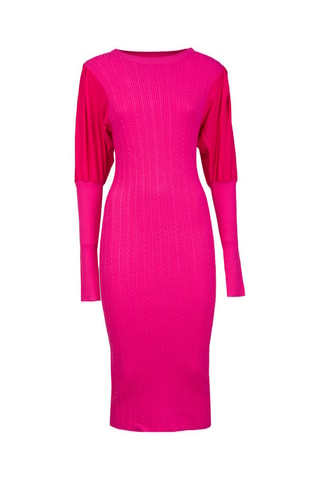 Vestido jersey - Twinset - Rosa