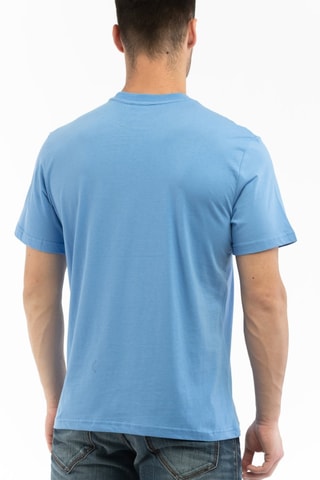 Camiseta - Blanco y azul