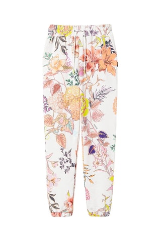 Jogging - Twinset - Blanco, naranja y rosa
