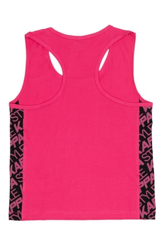 Camiseta de tirantes y short  - Blanco y negro