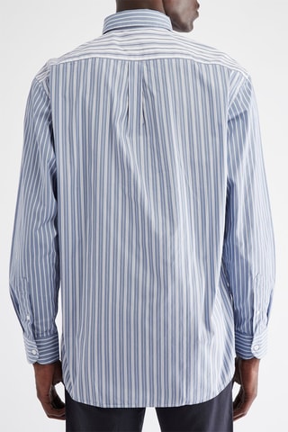 Camisa - Harmont & Blaine - Blanco y azul