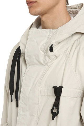 Impermeable con capucha Grenoble - Moncler - Beige