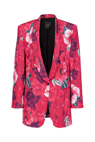 Chaqueta - Pinko - Blanco, verde y rosa