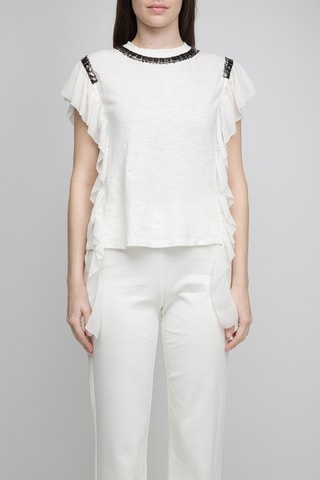 Top - Twinset - Blanco