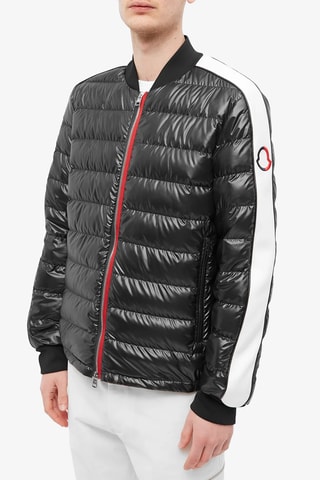 Cazadora Arroux - Moncler - Blanco y negro