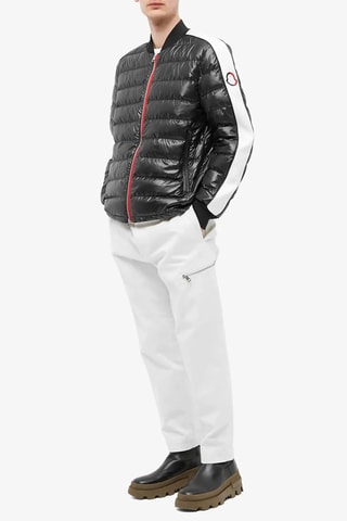 Cazadora Arroux - Moncler - Blanco y negro