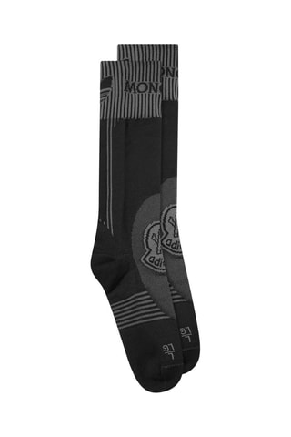 Calcetines de lana Moncler x Adidas Originals - Moncler - Negro y gris