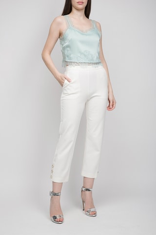 Top - Twinset - Azul y verde