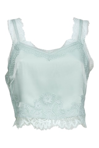 Top - Twinset - Azul y verde